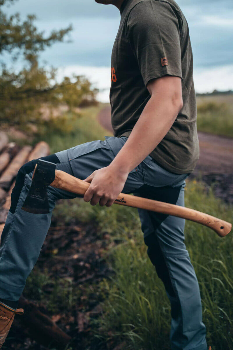 Axt, Erwachsener, Männlich, Mann, Person