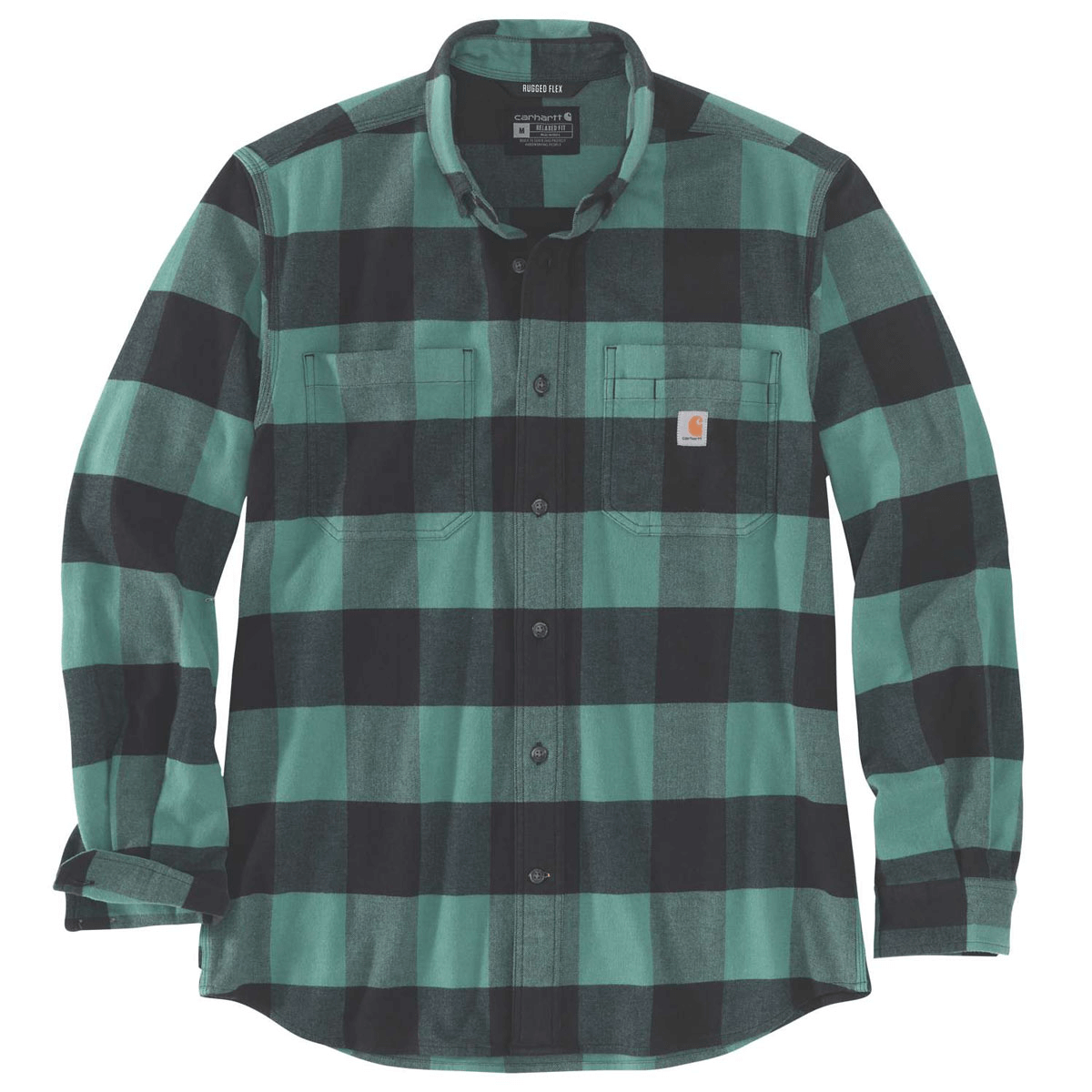 Carhartt Midweight Flannel L/S Plaid Shirt - 3
