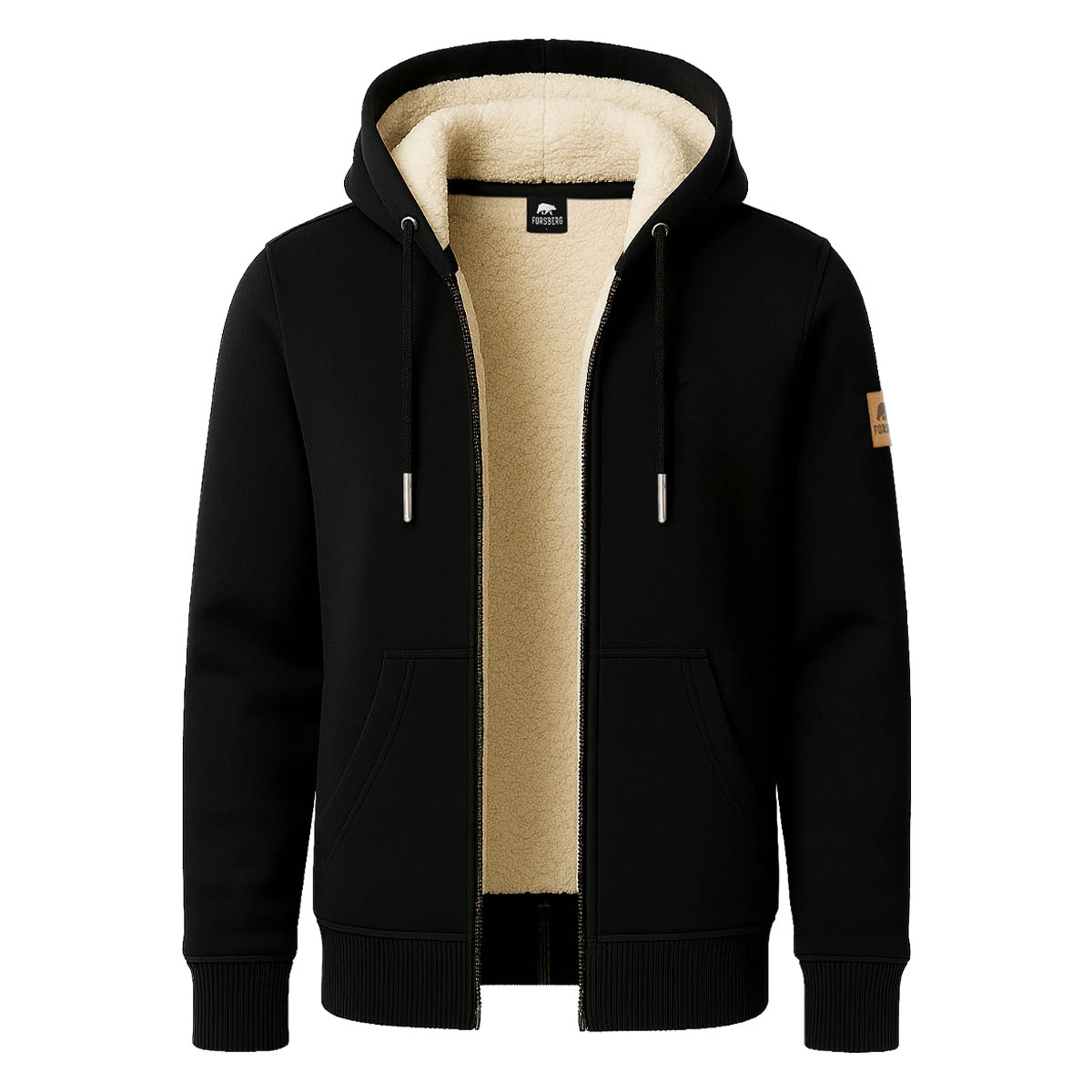 FORSBERG Kapuzenjacke mit Teddyfutter - 8