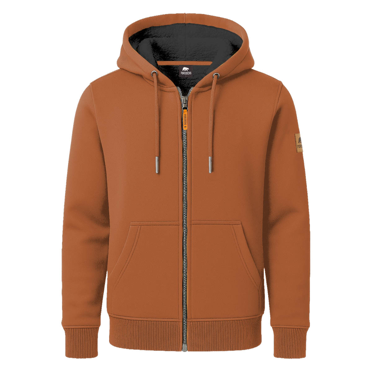 FORSBERG Kapuzenjacke mit Teddyfutter - 1