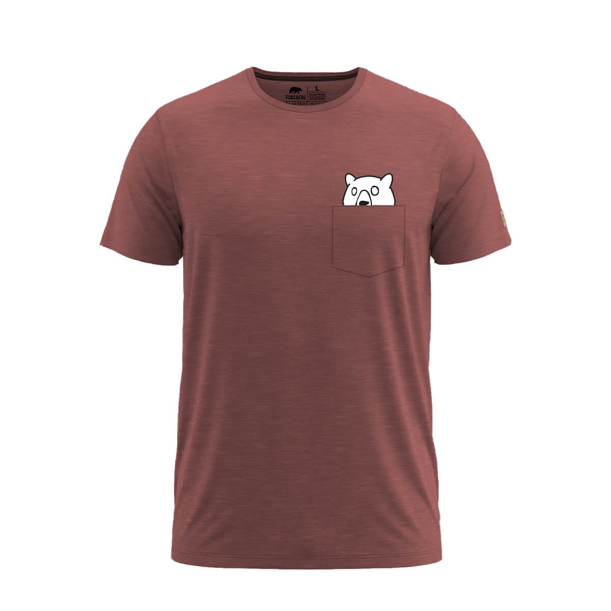 FORSBERG Fingarson T-Shirt mit Brusttasche - 2