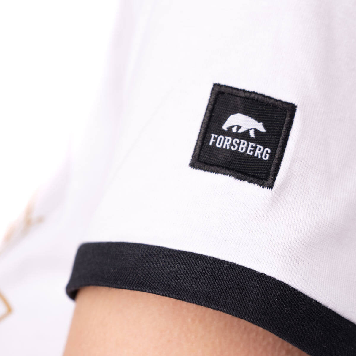 FORSBERG T-Shirt mit Brustlogo Damen - 10