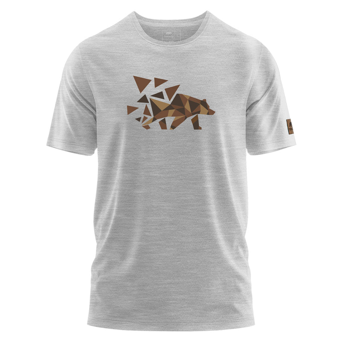 FORSBERG Mikkelson T-Shirt mit Polygonbär - 7