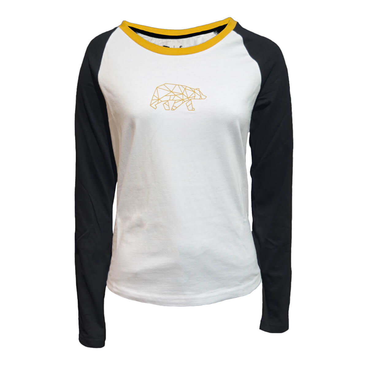 FORSBERG zweifarbiges Longsleeve mit Brustlogo Damen - 1