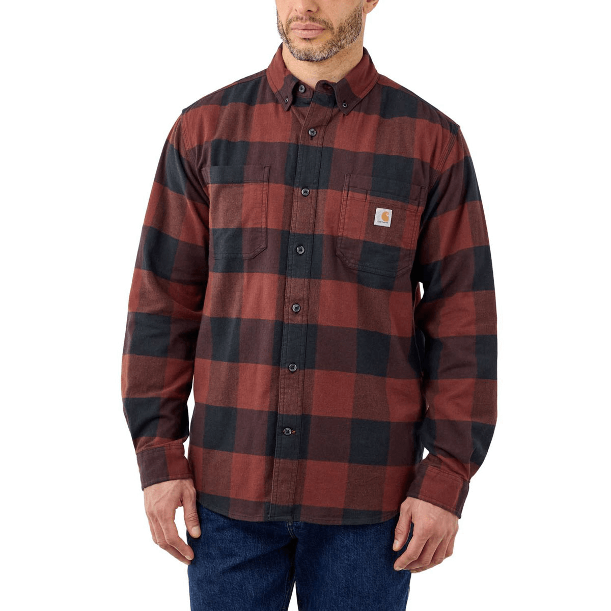 Carhartt Midweight Flannel L/S Plaid Shirt - 2
