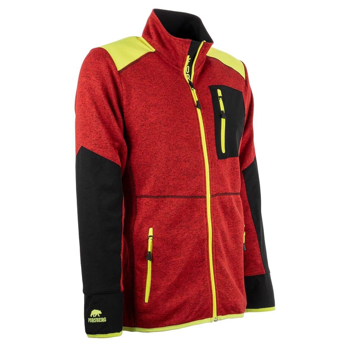 FORSBERG Forst Strickjacke mit Verstärkungen - 4