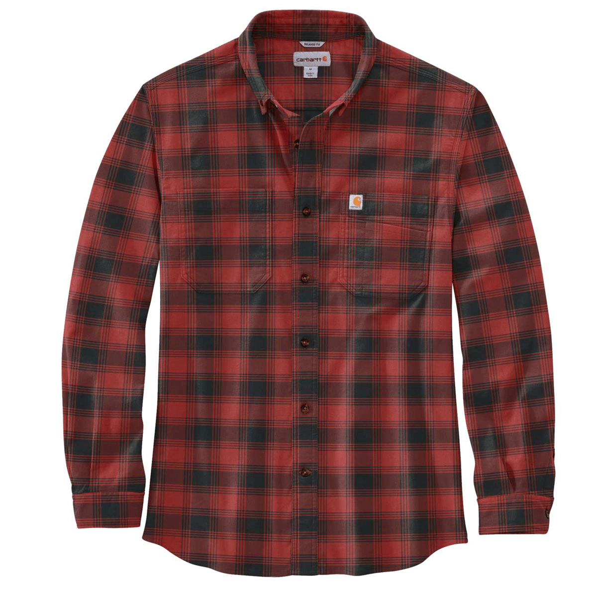 Carhartt Flannel L/S Plaid Shirt - 2