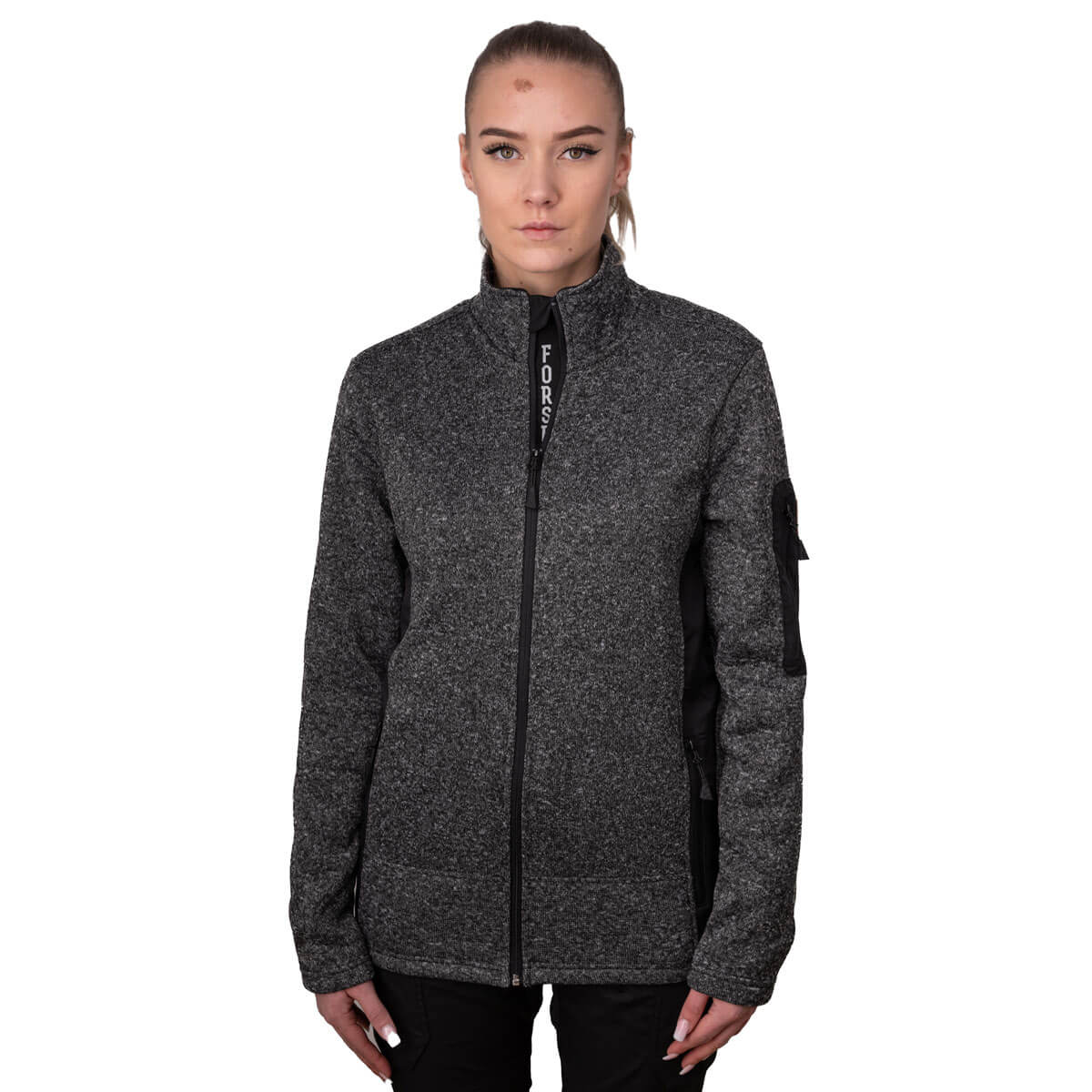 FORSBERG funktionelle Strickfleece Jacke Damen - 4